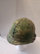 US M1 Helmet with Camo Cover &