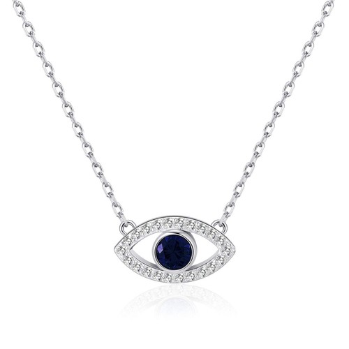 Evil eye necklace created with - eye,
