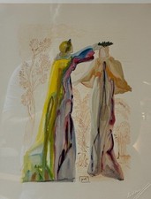 Salvador Dalí Divine Comedy Purgatory 27 Wood Engraving Print w/Icon/GallerySeal