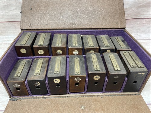 Set antique organ pipe - set, 14