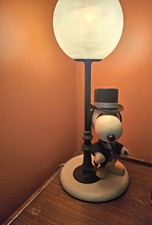 Vintage Snoopy Lamp. Made In Italy. All Genuine Clothing RARE 