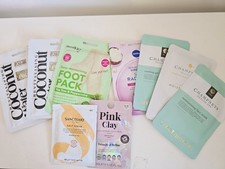 9 X Champneys Sanctuary Spa, Nivea XBC DermaV10 Various Foot & Face Masks
