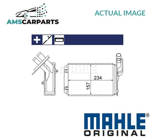 Heater radiator exchanger - radiator, lhd