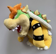SUPER MARIO OFFICIAL 10” BOWSER PLUSH SOFT TOY Sanei 2011