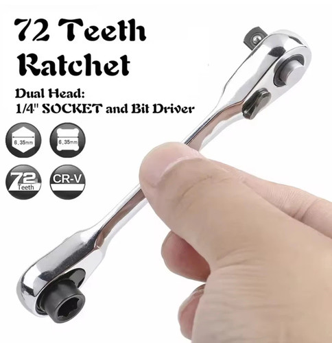 Mini ratchet wrench - wrench, double
