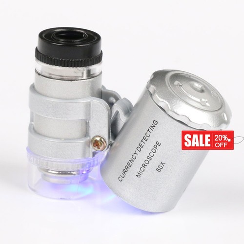 Mini 60x pocket microscope - 60x,