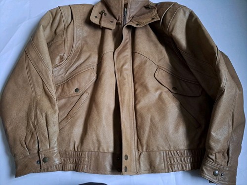 Vtg real leather - , style