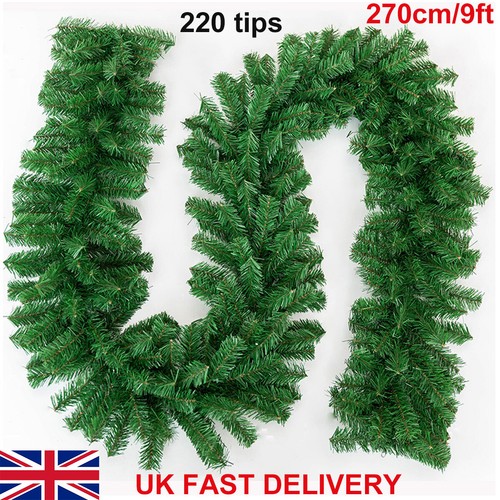 9ft christmas garland - 9ft/2.7m,