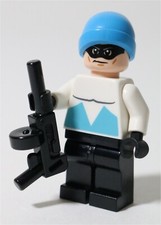 Made of LEGO Parts - Mr Freeze Henchman Minifigure My Own Build Batman Arkham