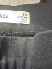 M&S JEGGINGS UK SIZE 18 REG PRE OWNED GOOD CONDITION