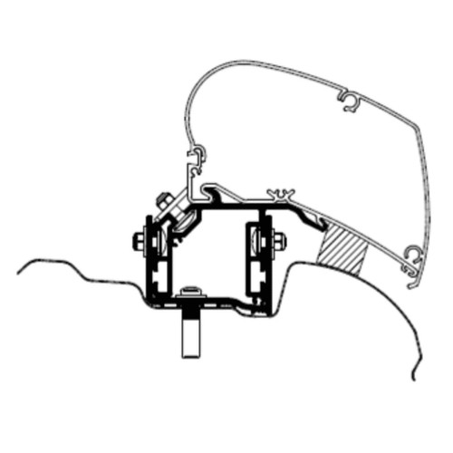 Thule awning bracket - awning,