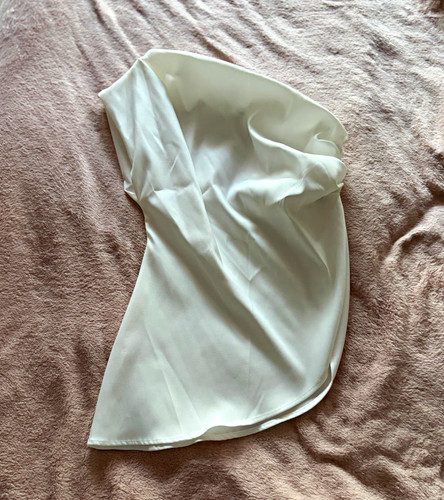 Zara women white one shoulder - zara,