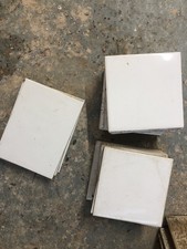 White Kitchen Tiles 6 Inch Square