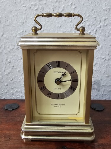 Vintage estyma quartz brass - vintage,