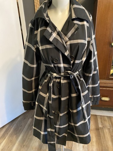 Merona trench coat black - merona, &