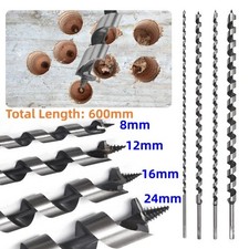 4 Pcs Extra Long Wood Auger