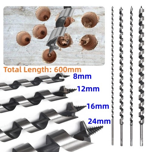 Pcs extra long wood auger - 4,