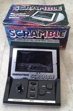 GRANDSTAND SCRAMBLE VINTAGE ELECTRONIC MINI ARCADE SPACE ACTION GAME
