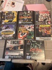 Job Lot Ps1 Game X8 RARE TITLES some with manuals - tested