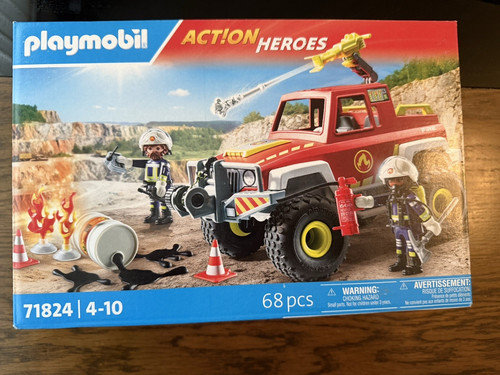 Playmobil 71824 action heroes - action,