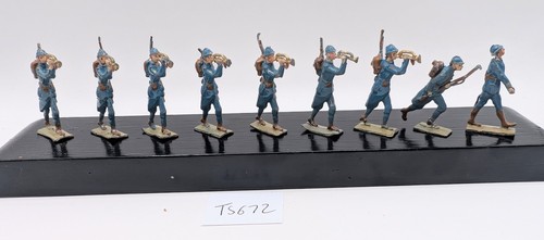 French infantry lead soldiers - french,