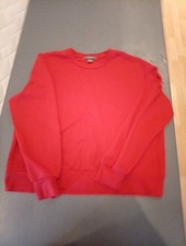 Primark Jumper Unisex Red Long