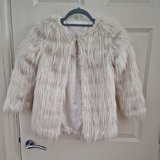 Faux Fur Cream Off White