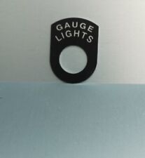 Gauge Lights  Land Rover Classic race rally boat kit car lucas switch tag 12.5mm