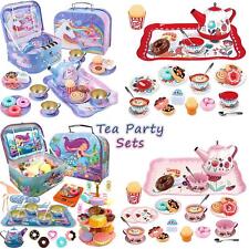 Kids Tin Tea Set with Tea Pot