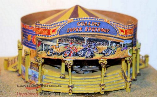 Fairground speedway ride - fairground,