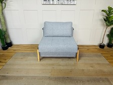 Innovation Living Cubed 90 Armchair Bed, Twist Granite Rrp  £1199 R50