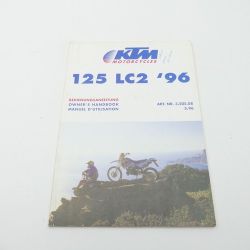 Genuine ktm 125 lc2 - ktm, workshop