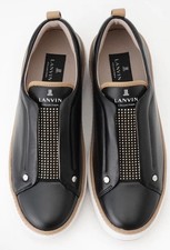 Lanvin Sneakers Slip On Black Size UK 5