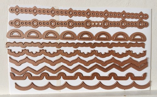 Mixed die set borders - mixed, borders,