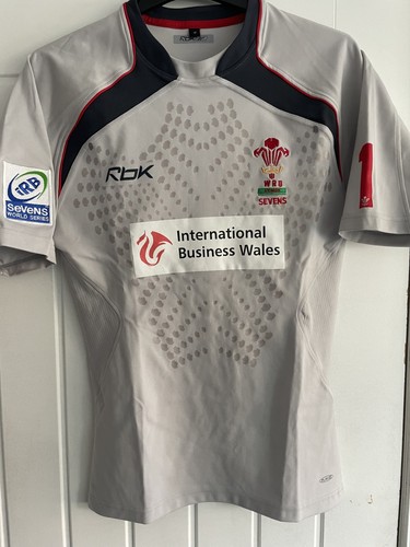 Wales match worn shirt - worn,