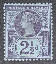 Sg201 1887 1 2d - gb,