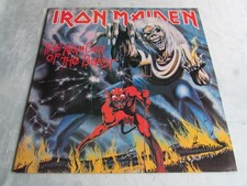Iron Maiden ' The Number Of The Beast '  Vinyl Album EMI Records.