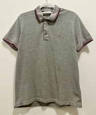 Moncler Men’s Polo Gray Size
