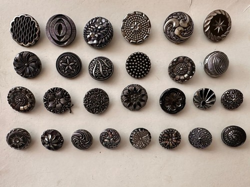 Black silver vintage - &, &