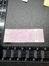 Concert Ticket Stub Unripped