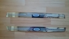 Ford Mondeo Mk3 Stainless Steel Contoured Door Sill Step Protectors Trims Pair.