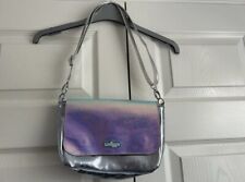 Girls Smiggle Handbag reversible pink glitter/unicorn 