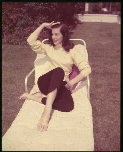Pier angeli vintage pose - angeli,