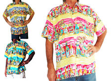 LOUD HAWAIIAN men's shirt with tropical beer bottles, holiday, stag night, party