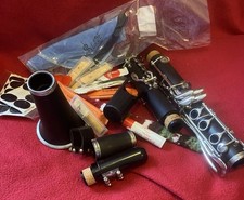 Clarinet Instrument Parts Only Untested In Box Please See Photos
