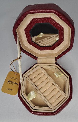 Tuscan designs red leather - tuscan,