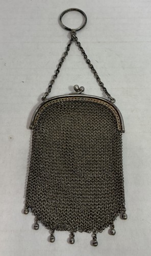 Antique 800 silver mesh - antique,