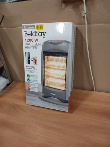 Beldray 1200w halogen heater - beldray,