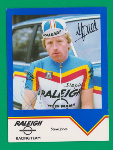 Cycling card steve - cycling,