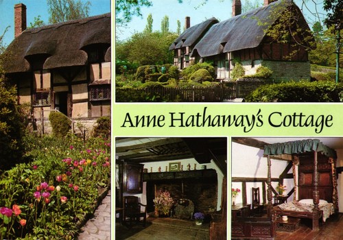 Postcard anne hathaway - postcard, hathaway’s